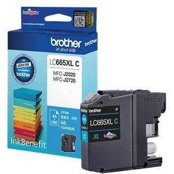 Kasetne Brother LC665XLC Cyan
