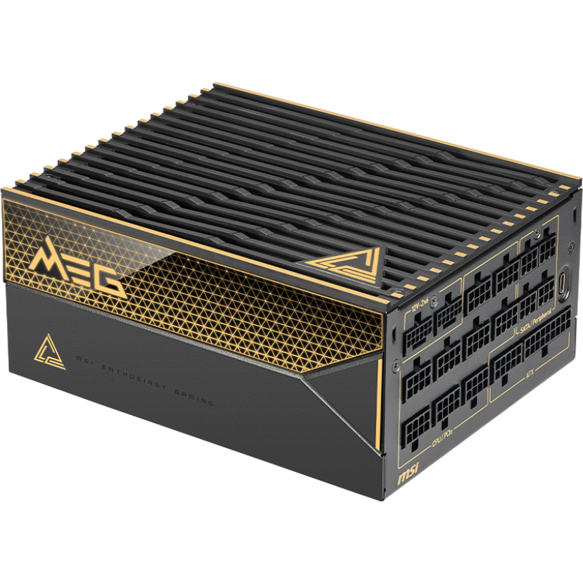 Power Supply Unit 1600W MSI MEG Ai1600T PCIE5 - 306-7ZPEX11-CE0