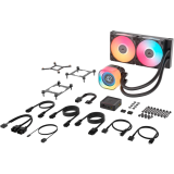 Liquid cooling system Corsair iCUE LINK TITAN 240 RX LCD Black (CW-9061022-WW)