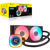 Liquid cooling system Corsair iCUE LINK TITAN 240 RX LCD Black (CW-9061022-WW)