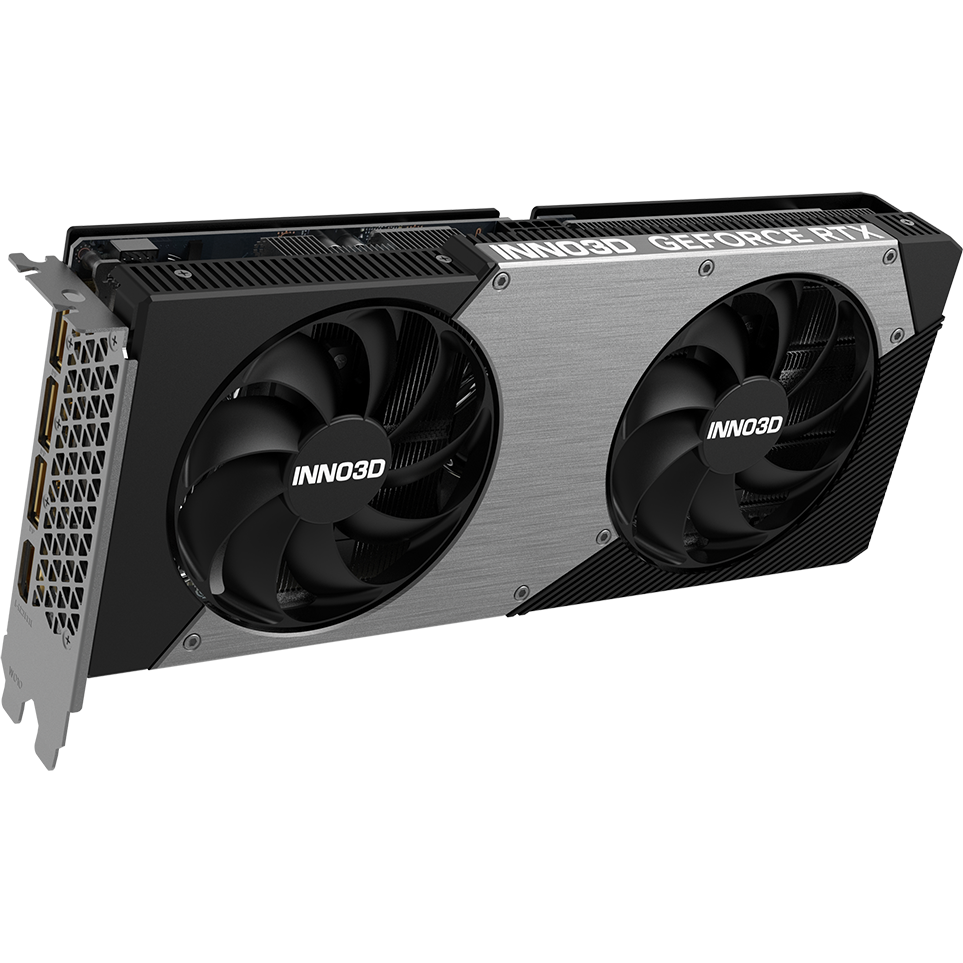 carte graphique NVIDIA GeForce RTX 5060 Ti INNO3D Twin X2 8GB (N506T2-08D7-193075N)