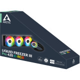 système de refroidissement liquide Arctic Liquid Freezer III Pro 420 ARGB Black (ACFRE00185A)