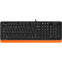 Tastatūra + pele A4Tech Fstyler F1010 Black/Orange - foto 2