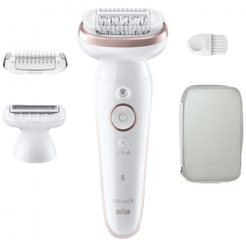 Épilateur Braun Silk-epil 9 SES 9-030 White/Pink - SES9-030