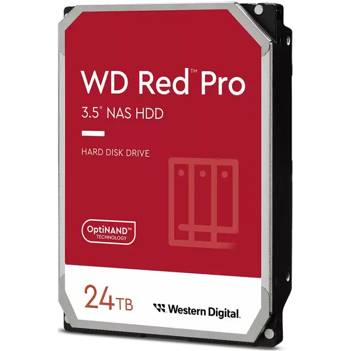 Hard Disk 24TB SATA-III WD Red Pro (WD240KFGX)