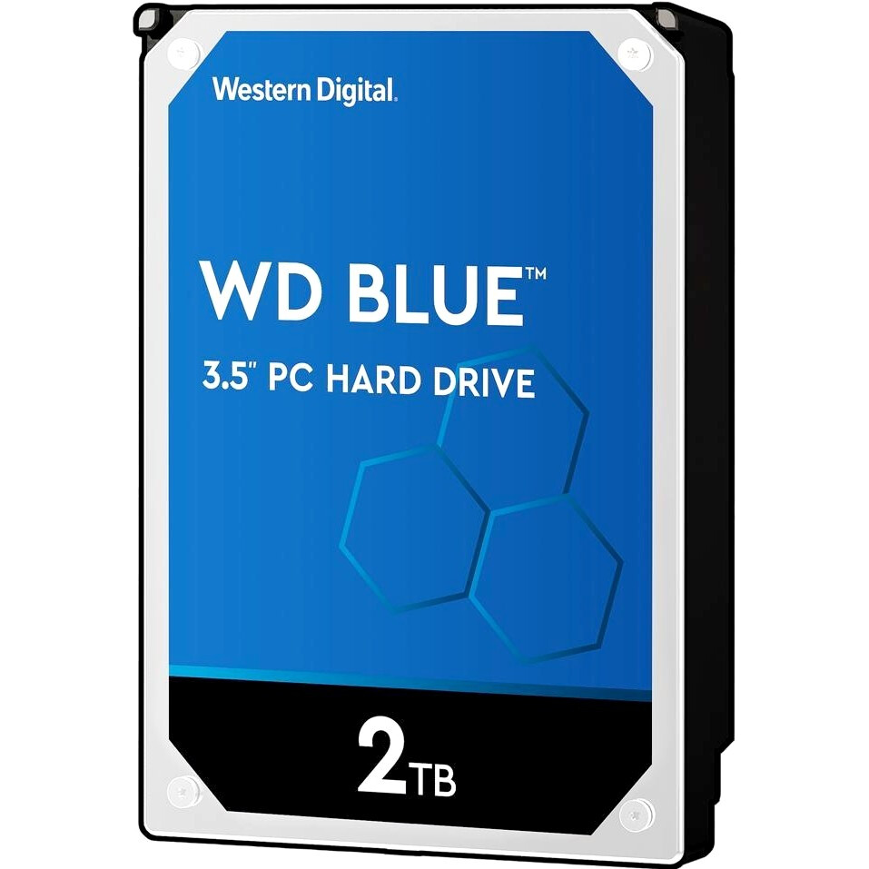 Cietais disks 2Tb SATA-III  WD Blue (WD20EZAZ)