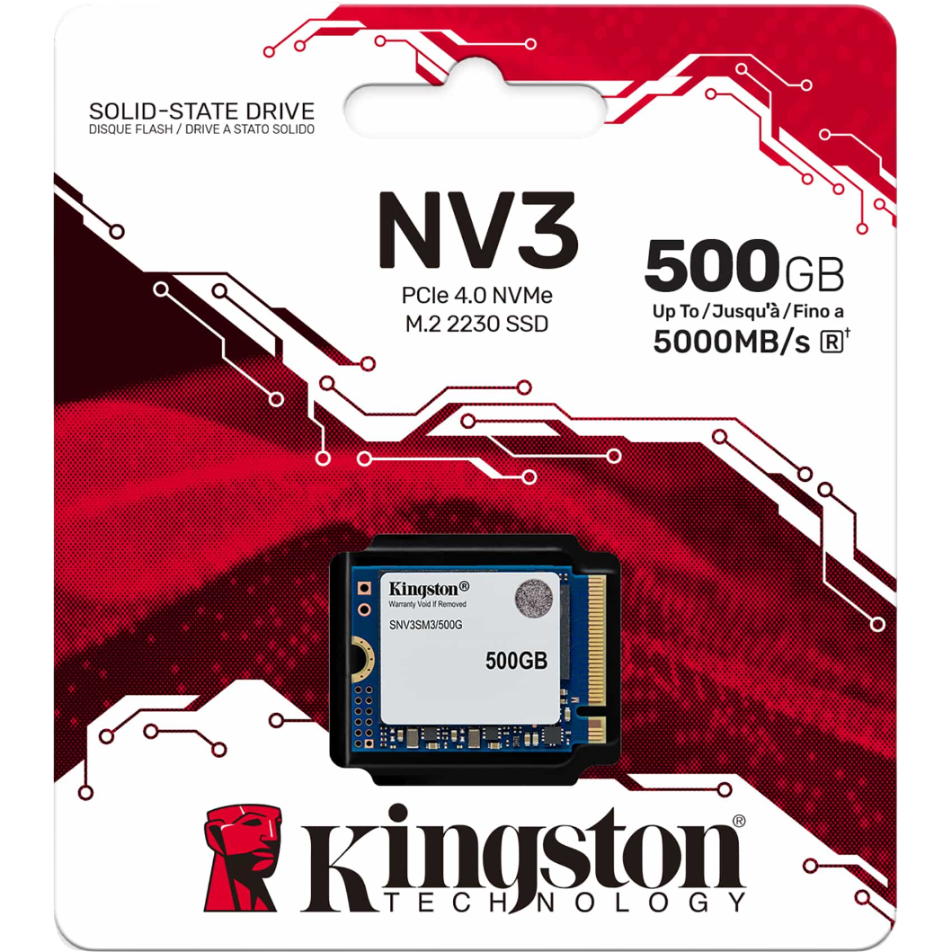 SSD Storage 500GB Kingston NV3 (SNV3SM3/500G) - photo 3