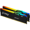 Mémoire vive 64GB DDR5 6000MHz Kingston Fury Beast RGB (KF560C36BBE2AK2-64) (2x32GB KIT)