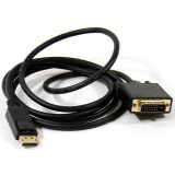 Kabelis DisplayPort (M) - DVI (M), 1.8m, VCOM CG606-1.8M