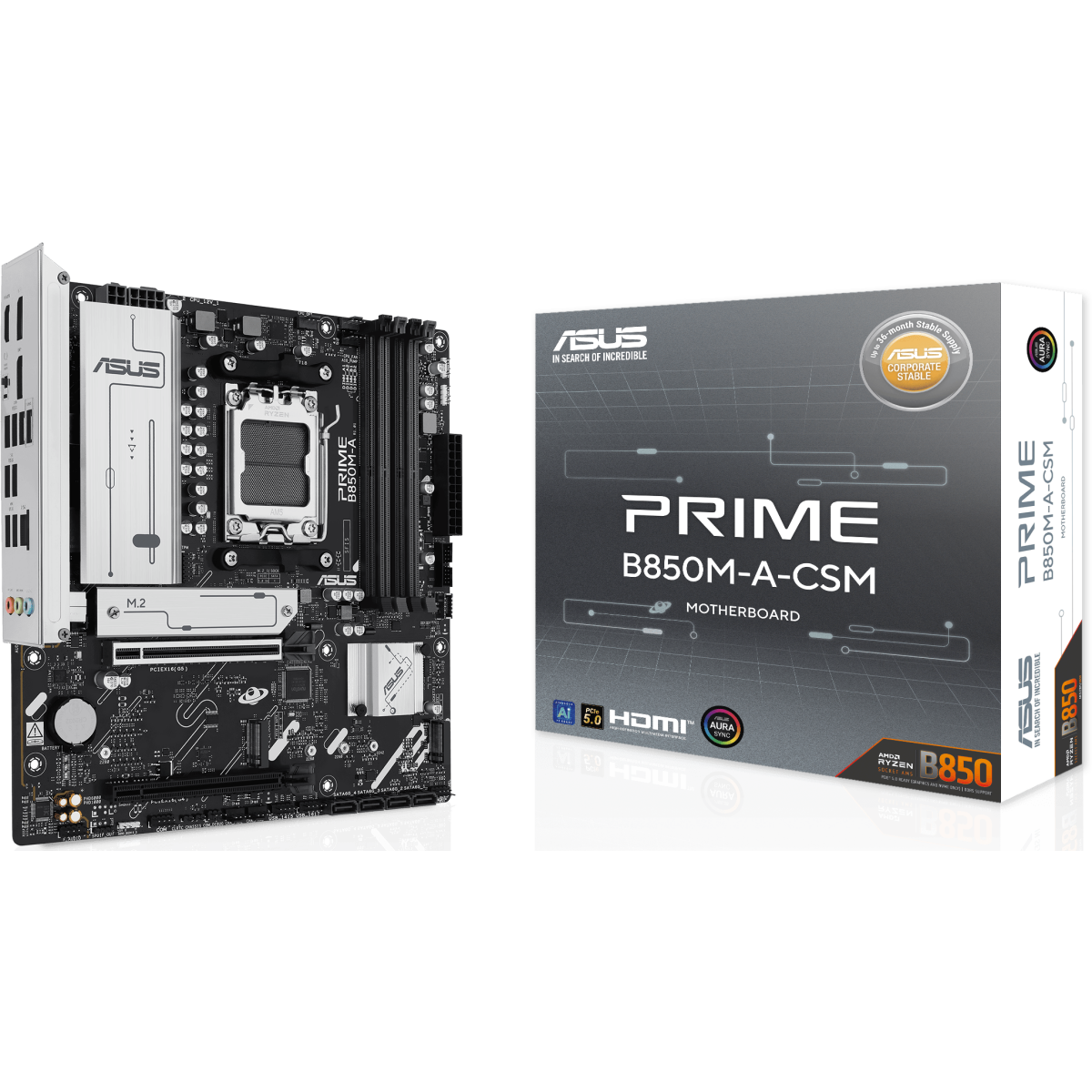 Mainboard ASUS PRIME B850M-A-CSM - Foto 5