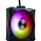 case fan ADATA XPG HURRICANE MAG 120 PWM ARGB Black (4 pcs) (HURRICANEMAG120ARGBPWM4C-BKCWW)