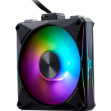 case fan ADATA XPG HURRICANE MAG 120 PWM ARGB Black (4 pcs) (HURRICANEMAG120ARGBPWM4C-BKCWW)