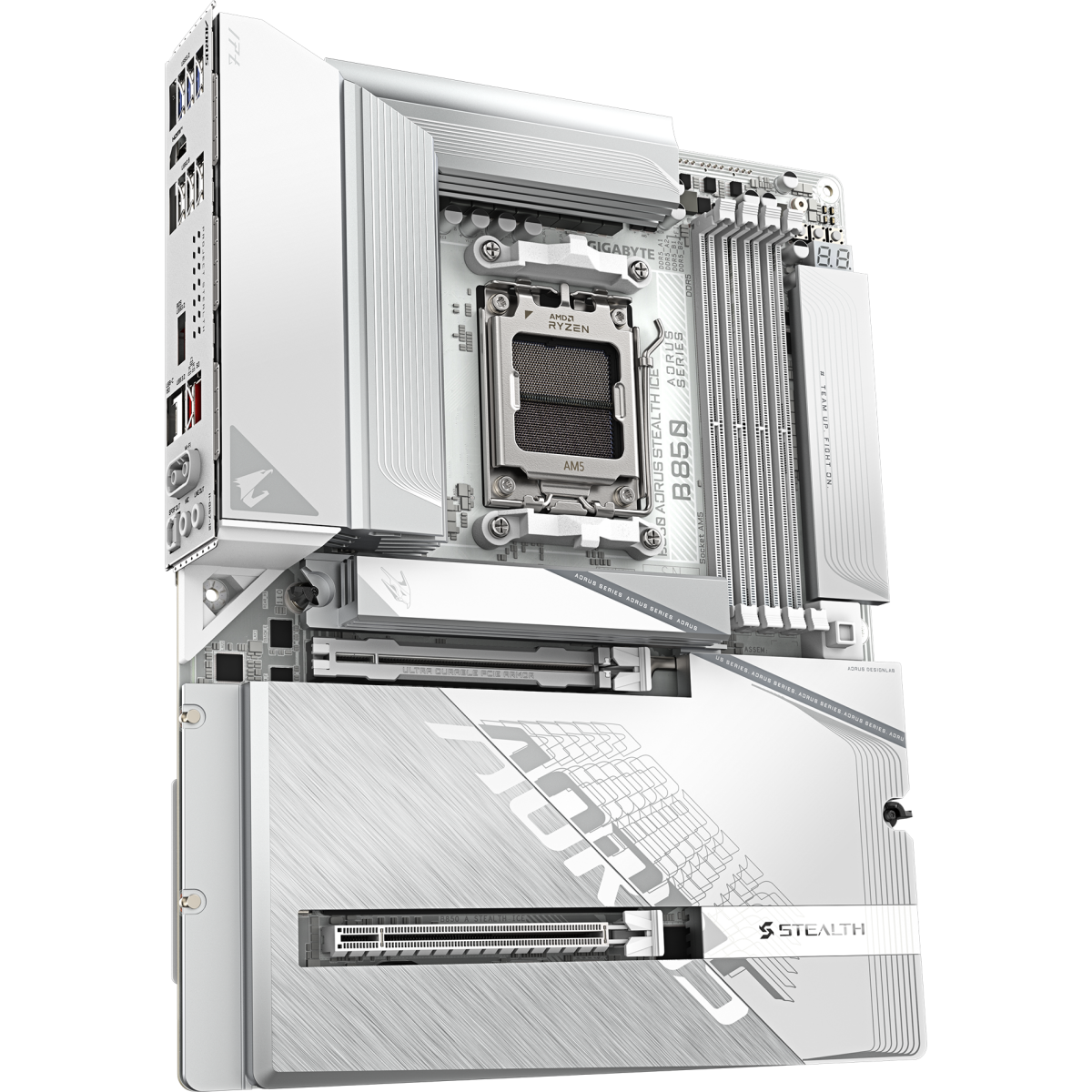 Motherboard Gigabyte B850 AORUS STEALTH ICE - photo 3