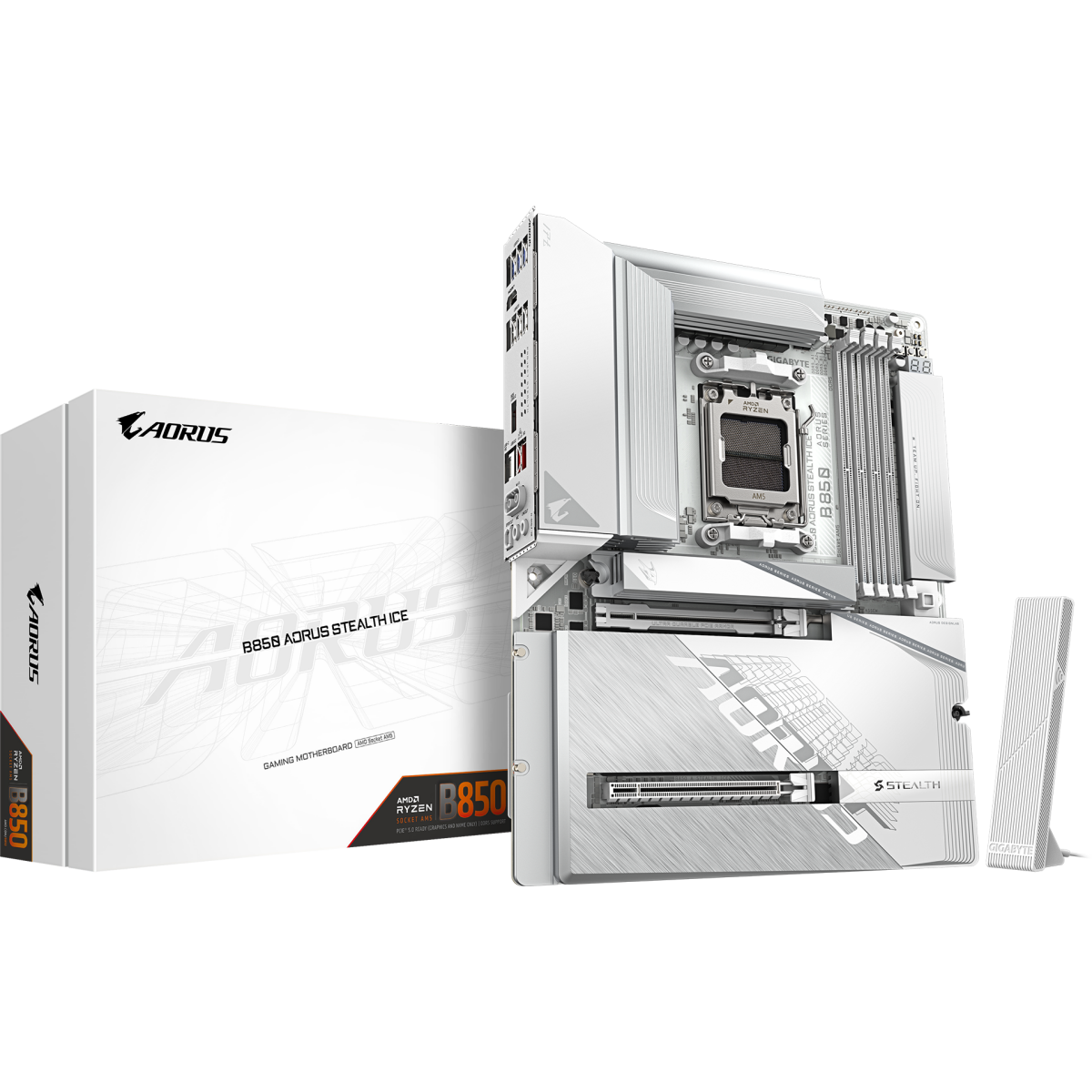 Motherboard Gigabyte B850 AORUS STEALTH ICE - photo 7