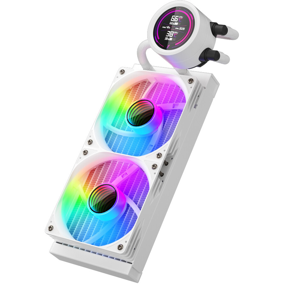 Système de refroidissement liquide 1STPLAYER TS4 240 White - TS4-240-WH - photo 5