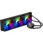Système de refroidissement liquide 1STPLAYER TS4 360 Black - TS4-360-BK