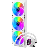Système de refroidissement liquide 1STPLAYER TS4 360 White (TS4-360-WH)
