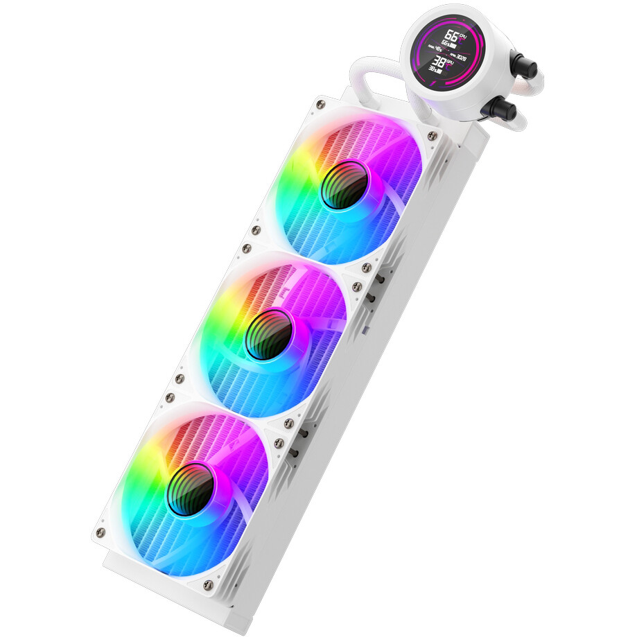 Système de refroidissement liquide 1STPLAYER TS4 360 White - TS4-360-WH - photo 5