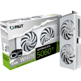 carte graphique NVIDIA GeForce RTX 5060 Ti Palit White OC 8GB (NE7506TU19P1-GB2062M)