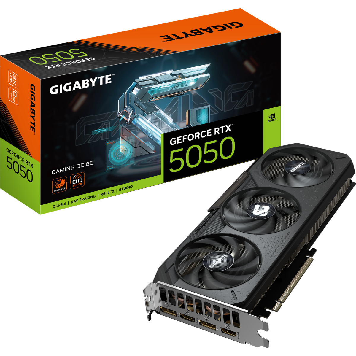 carte graphique NVIDIA GeForce RTX 5050 Gigabyte GAMING OC 8GB (GV-N5050GAMING OC-8GD) - photo 10