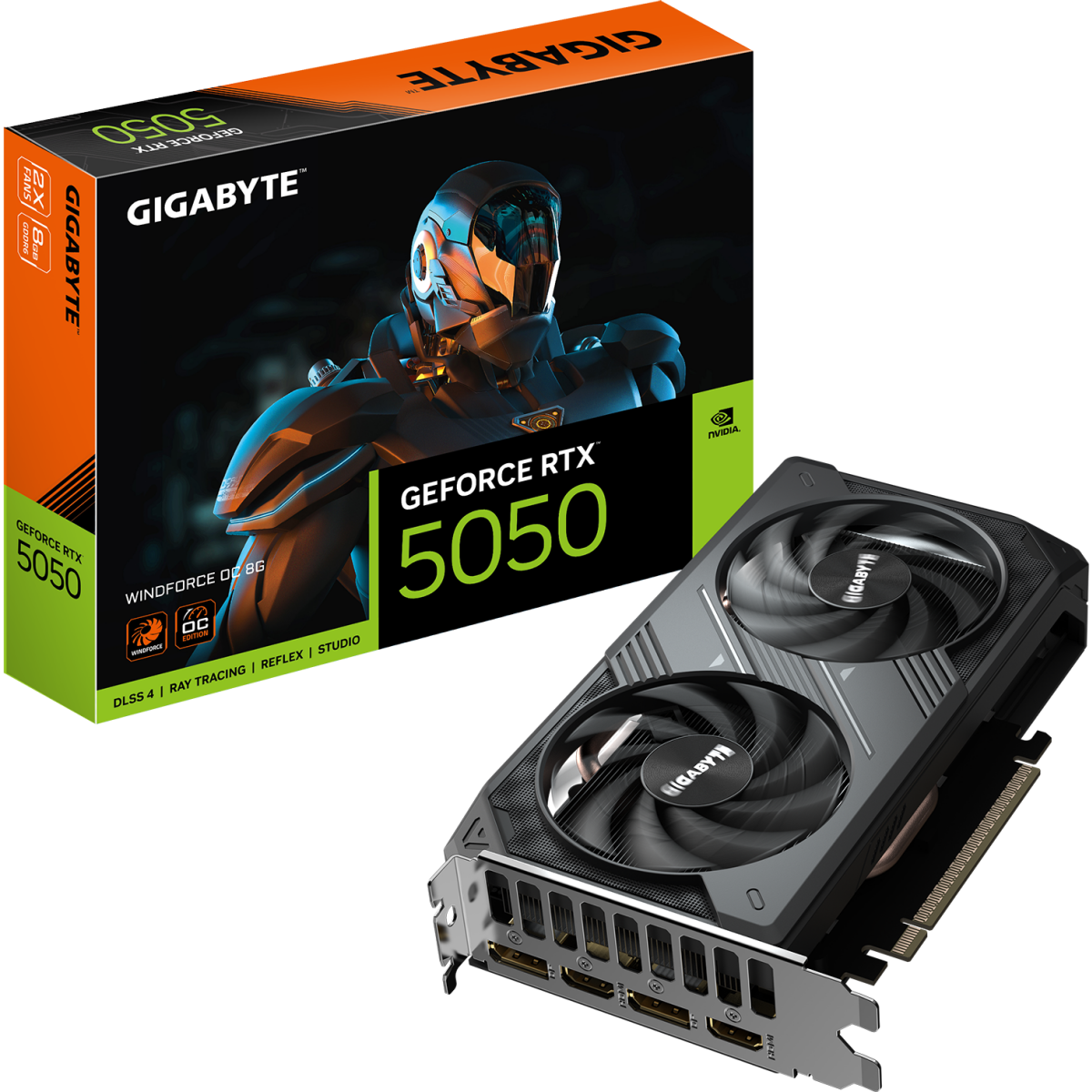 carte graphique NVIDIA GeForce RTX 5050 Gigabyte WINDFORCE OC 8GB (GV-N5050WF2OC-8GD) - photo 10