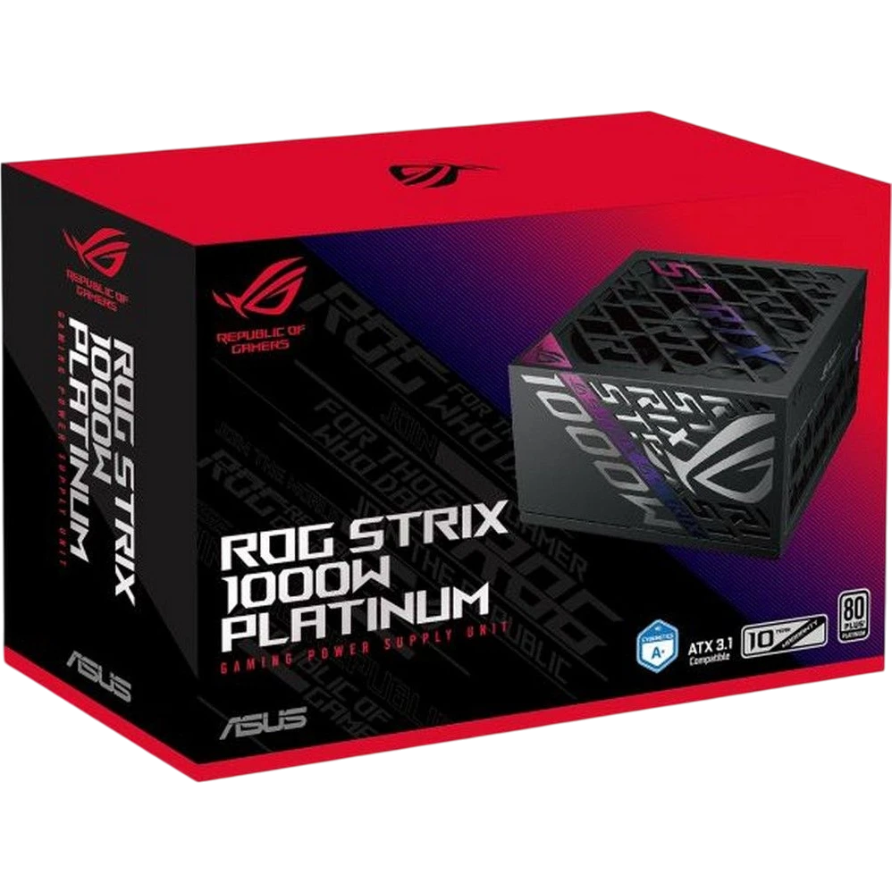 Alimentation électrique 1000W ASUS ROG Strix Platinum (ROG-STRIX-1000P-GAMING) - 90YE00W1-B0NA00 - photo 13