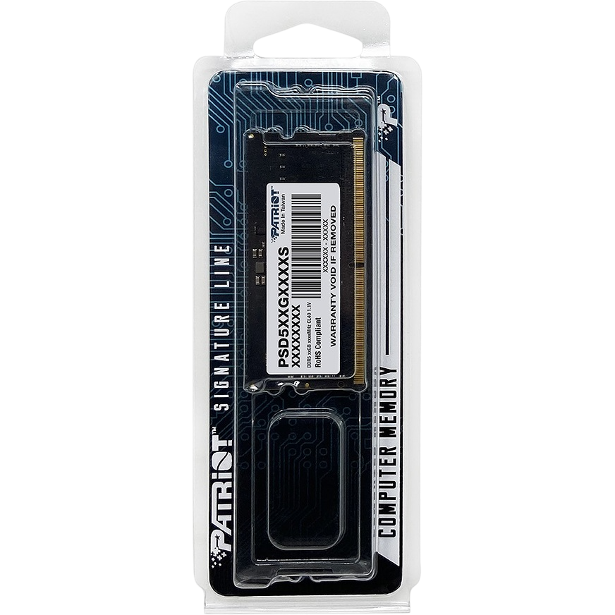 Mémoire vive 32GB DDR5 5600MHz Patriot Signature Line SO-DIMM (PSD532G56002S) - photo 6