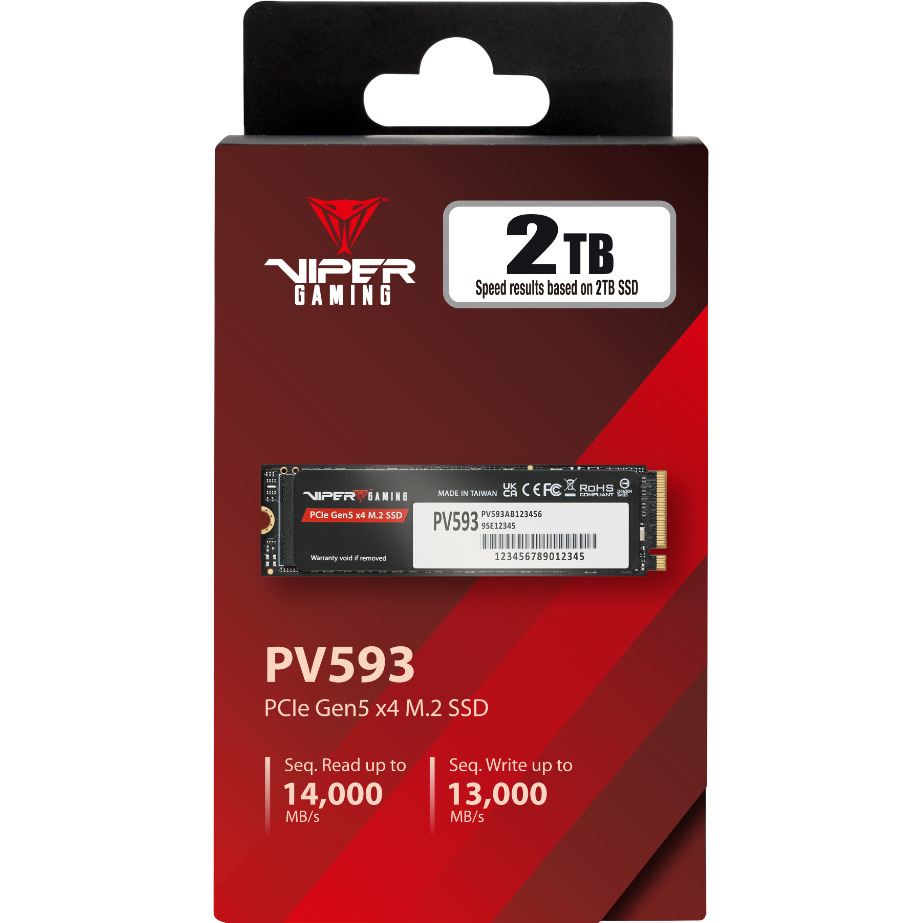 stockage SSD 2TB Patriot Viper PV593 (PV593P2TBM28H) - photo 4