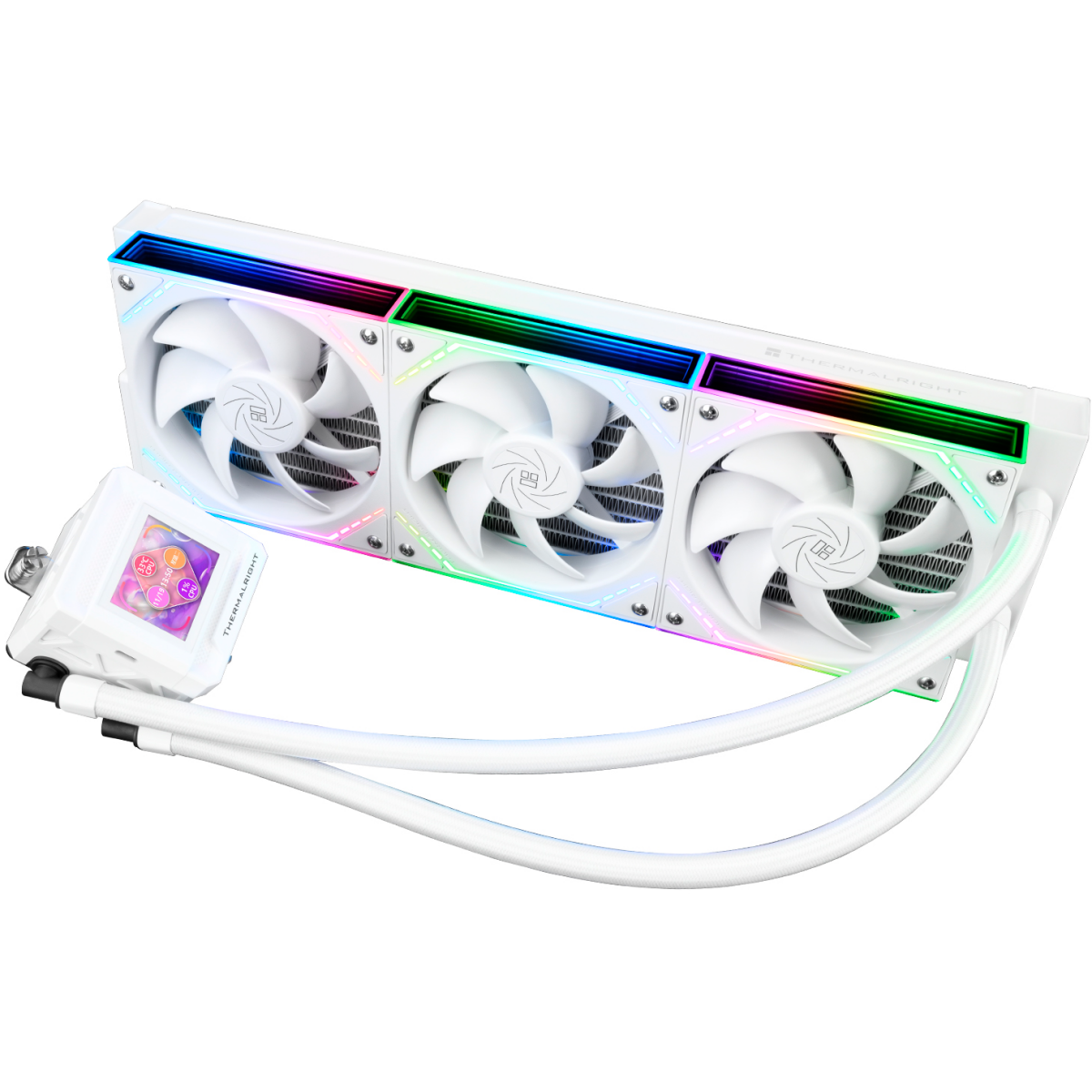 système de refroidissement liquide Thermalright Frozen Warframe 360 SE ARGB White V2 - TRFWSE360AWV2