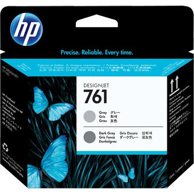 tête dimpression HP CH647A (№761) Grey/Dark Grey