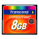 Carte mémoire 8GB Compact Flash Transcend 133x (TS8GCF133)