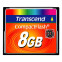 Carte mémoire 8GB Compact Flash Transcend 133x (TS8GCF133)