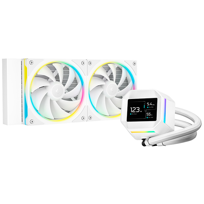 Liquid cooling system DeepCool LM240 WH - R-LM240-WHDMMC-1