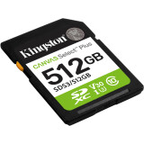 carte mémoire 512GB SD Kingston Canvas Select Plus (SDS3/512GB)