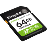 Speicherkarte 64GB SD Kingston Canvas Select Plus (SDS3/64GB)