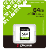 Speicherkarte 64GB SD Kingston Canvas Select Plus (SDS3/64GB)