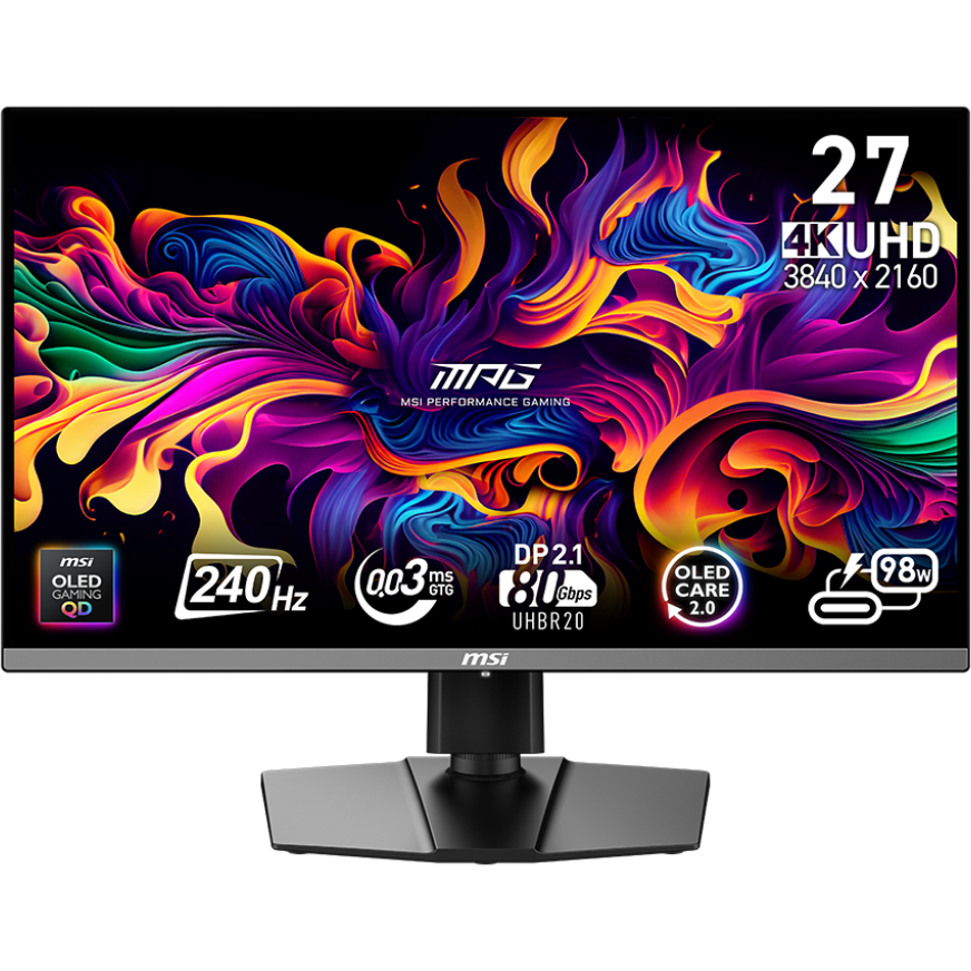 Monitor MSI 27" MPG 272URX QD-OLED - 9S6-3CD79A-015
