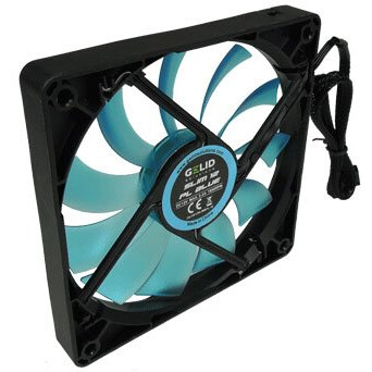 Korpusa dzesētājs GELID Slim 12 PL Blue (FN-FW12-SLIMBPL-16) - FN-FW12SLIMBPL-16