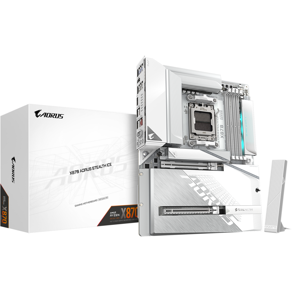 Motherboard Gigabyte X870 AORUS STEALTH ICE - X870 A STEALTH ICE - photo 7