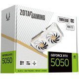 carte graphique NVIDIA GeForce RTX 5050 Zotac Twin Edge White OC 8GB (ZT-B50500Q-10M)