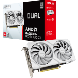 carte graphique AMD Radeon RX 9060 XT ASUS 16GB (DUAL-RX9060XT-16G-WHITE)