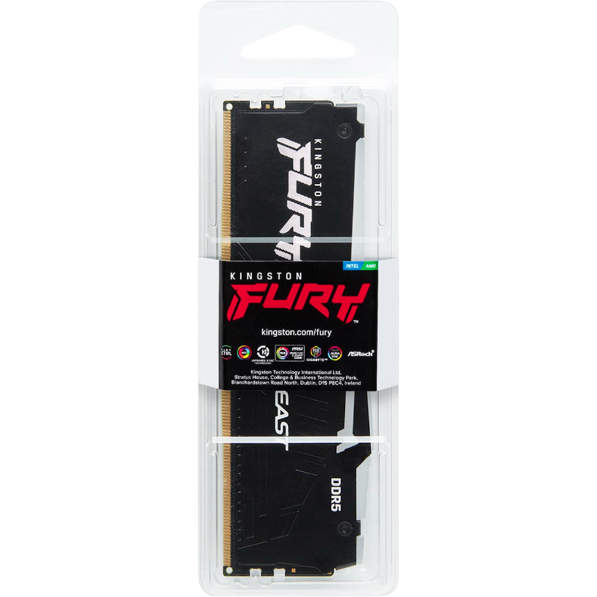 mémoire vive 32GB DDR5 6000MHz Kingston Fury Beast RGB (KF560C36BBE2A-32) - photo 3