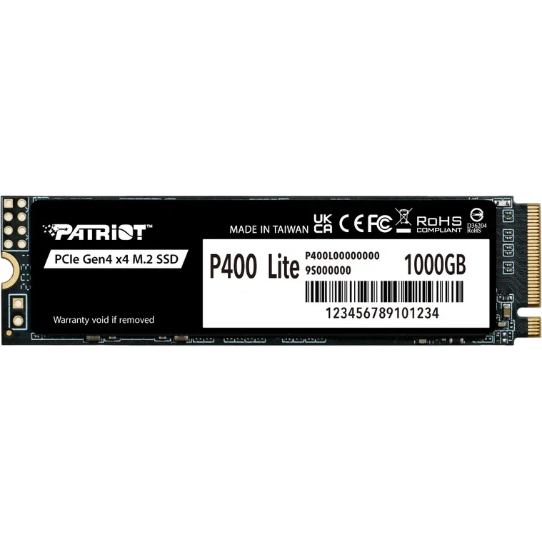 SSD storage 1TB Patriot P400 Lite (P400LP1KGM28H) - photo 2