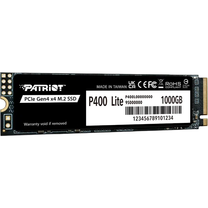 SSD storage 1TB Patriot P400 Lite (P400LP1KGM28H) - photo 3