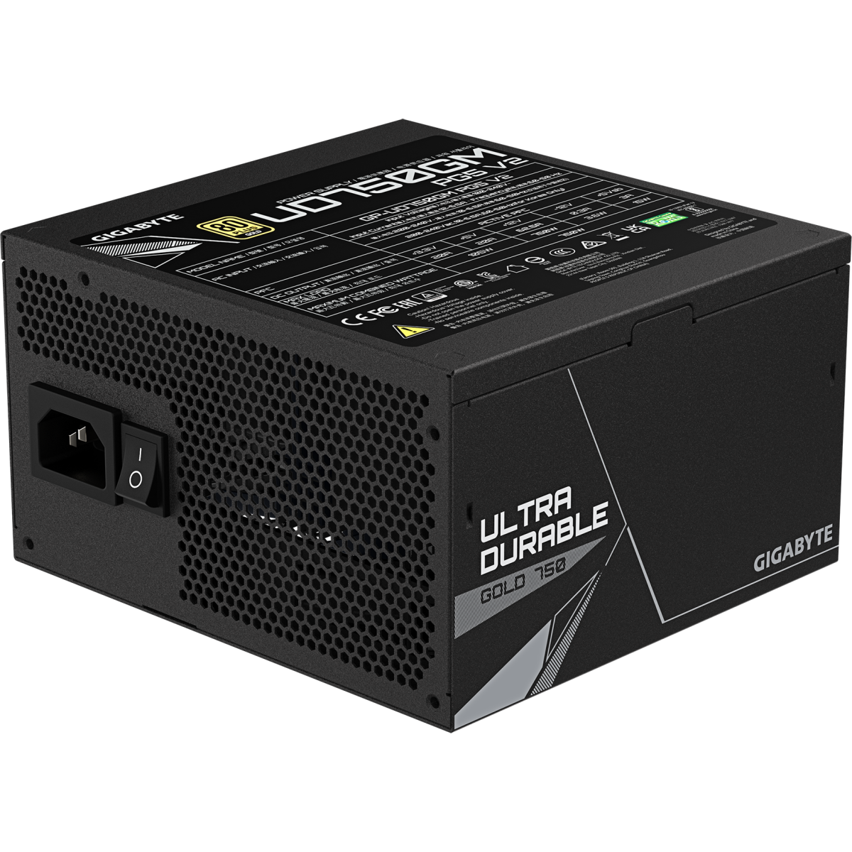 Power Supply Unit 750W Gigabyte GP-UD750GM PG5 V2 - photo 3