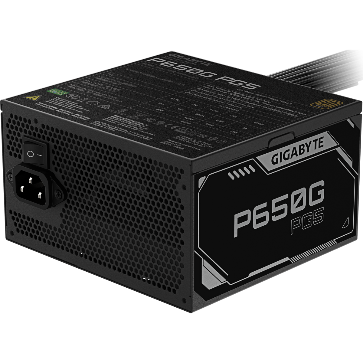 Power Supply 650W Gigabyte GP-P650G PG5