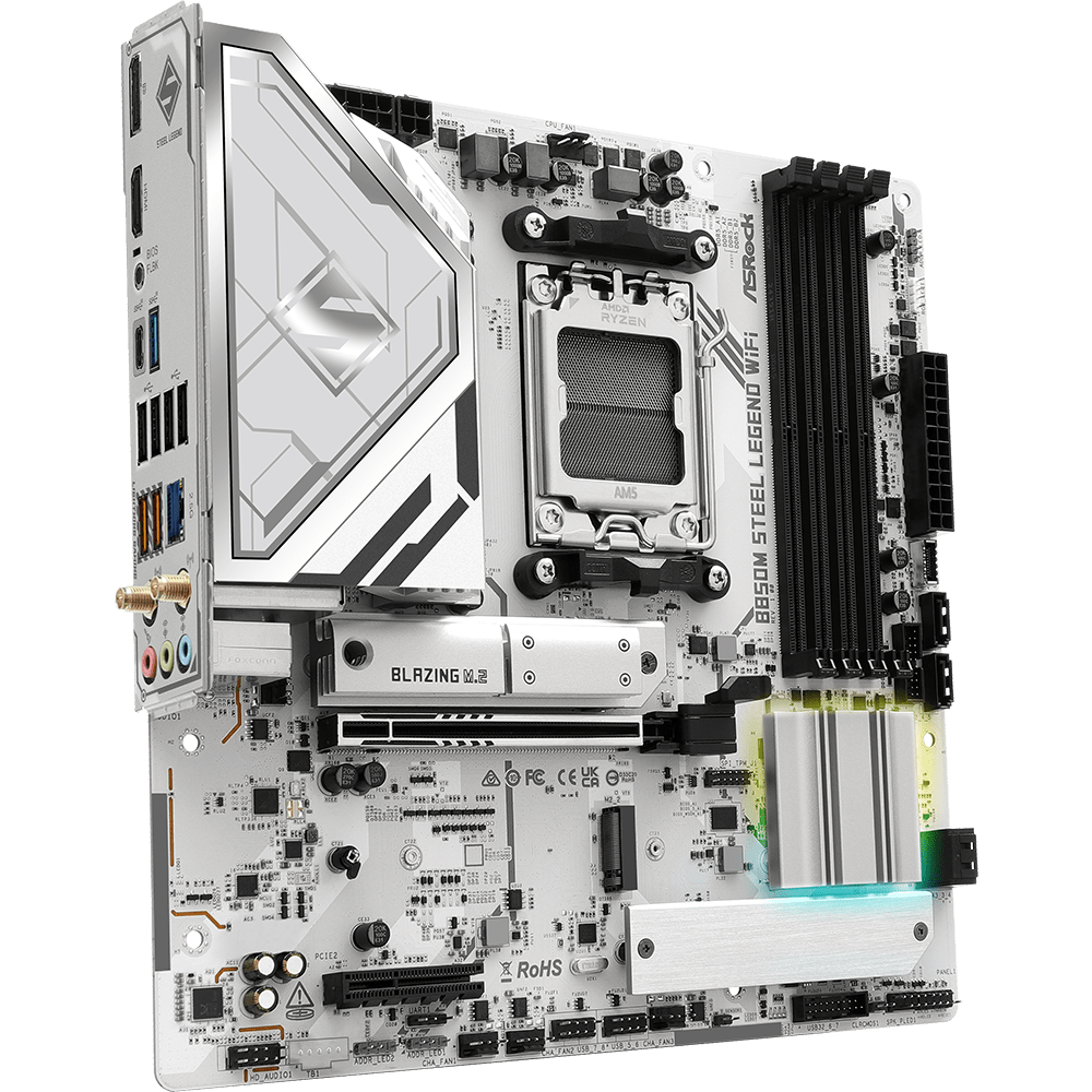 Carte mère ASRock B850M Steel Legend WiFi - photo 2