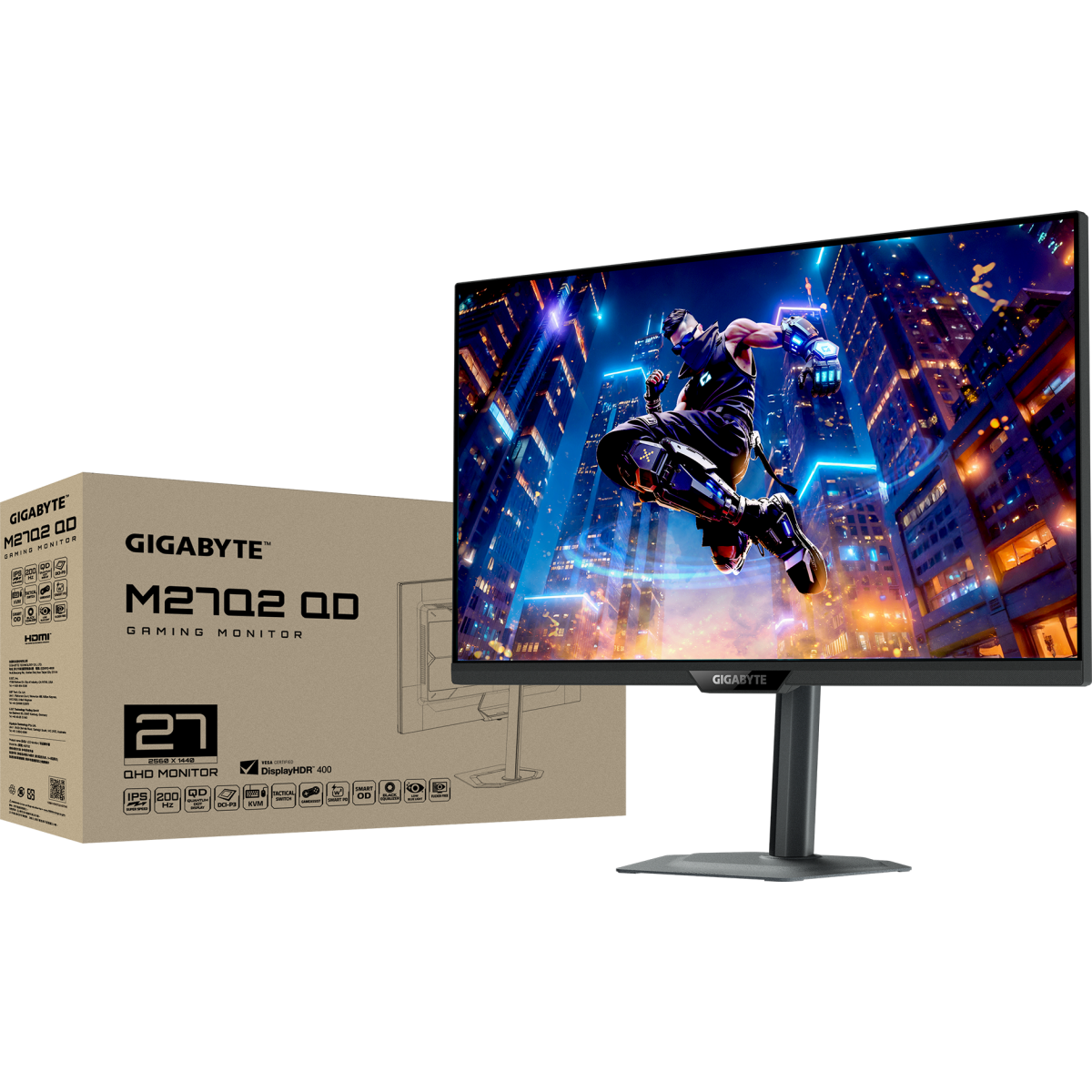 moniteur Gigabyte 27" M27Q2 QD - 20VM0-M27Q2BT-1EKR - photo 7