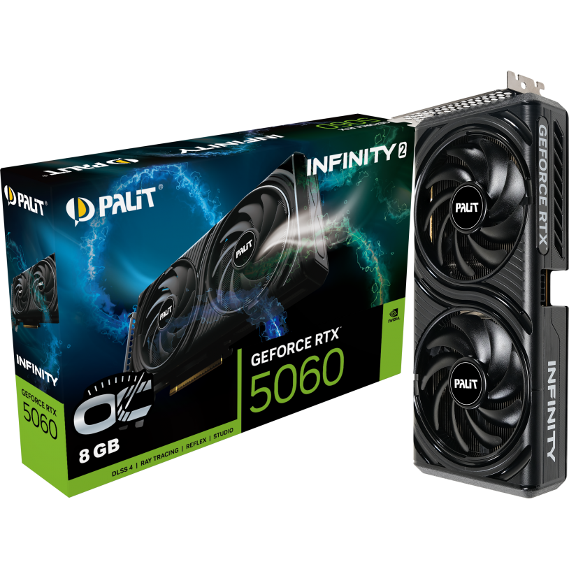 Video Card NVIDIA GeForce RTX 5060 Palit Infinity 2 OC 8GB (NE75060V19P1-GB2063L) - photo 10