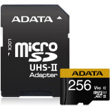 Atmiņas kartes 256Gb MicroSD ADATA Premier ONE + SD adapter (AUSDX256GUII3CL10-CA1)